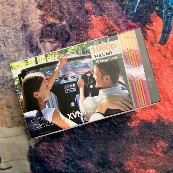 💜 Red Vivitar Full HD Camcorder NWOT - Picture 5 of 15